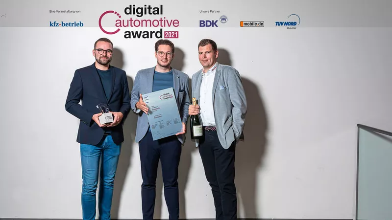 Gewinner digital automotive award